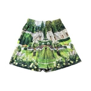 Bravest Studios Villa Design Mens Mesh Athletic Short Size Large